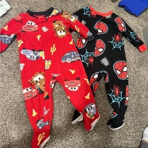 Marvel Red and Black Kids One Pieces